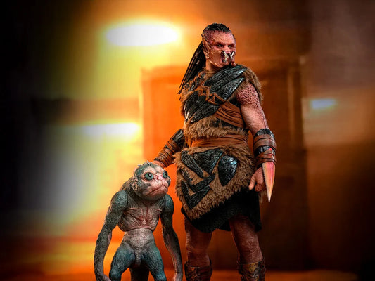 Pre-Order - Predator: Badlands MMS873 Dek (Bone Bison Armor) and Bud 1/6th Scale Collectible Figure