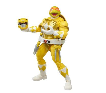 Power Rangers X Teenage Mutant Ninja Turtles Lightning Collection Morphed April O'Neil & Morphed Michelangelo