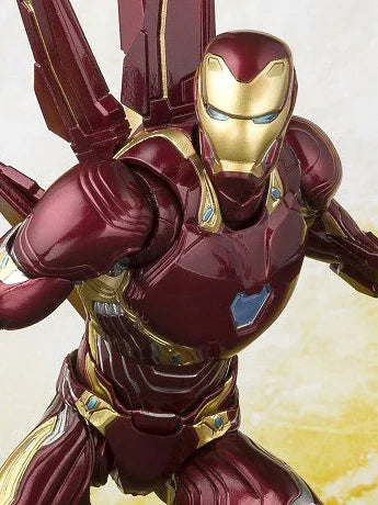Avengers: Infinity War S.H.Figuarts Iron Man Mark L Action Figure With Nano-Weapon Set