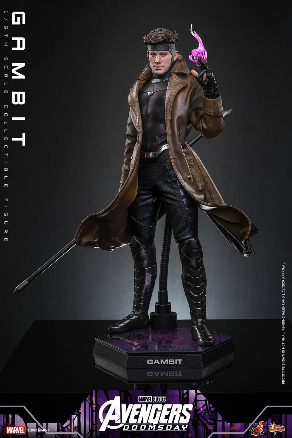 Pre-Order - Avengers: Doomsday MMS910 Gambit 1/6th Scale Collectible Figure
