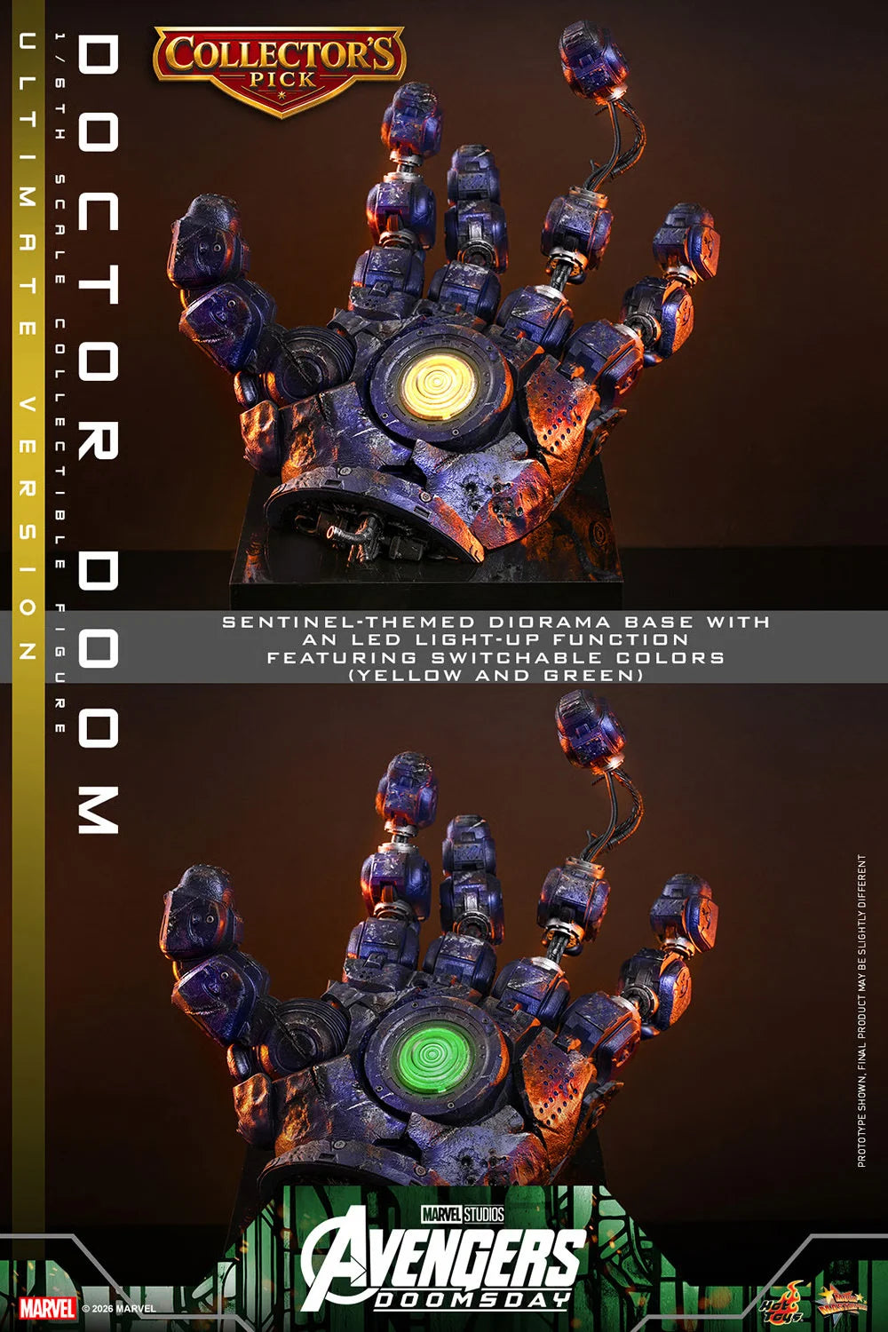 Pre-Order - Avengers: Doomsday MMS907 Doctor Doom (Ultimate Ver.) 1/6th Scale Collectible Figure