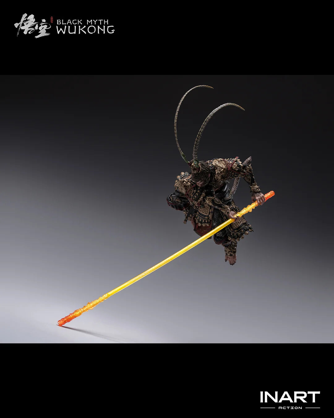Pre-Order: Black Myth: Wukong InArt Wukong (Great Sage Armor) 1/12 Scale Action Figure