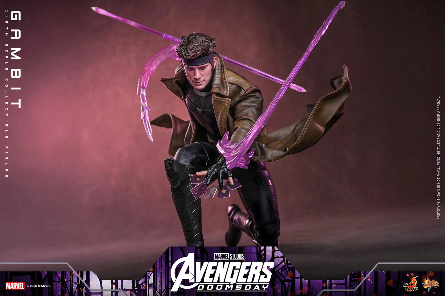 Pre-Order - Avengers: Doomsday MMS910 Gambit 1/6th Scale Collectible Figure