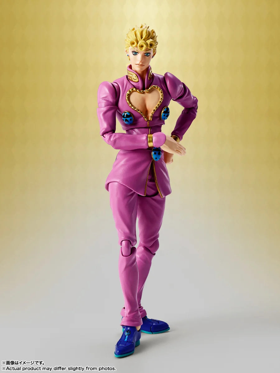 PRE-ORDER - JoJo's Bizarre Adventure: Golden Wind S.H.Figuarts Giorno Giovanna Action Figure