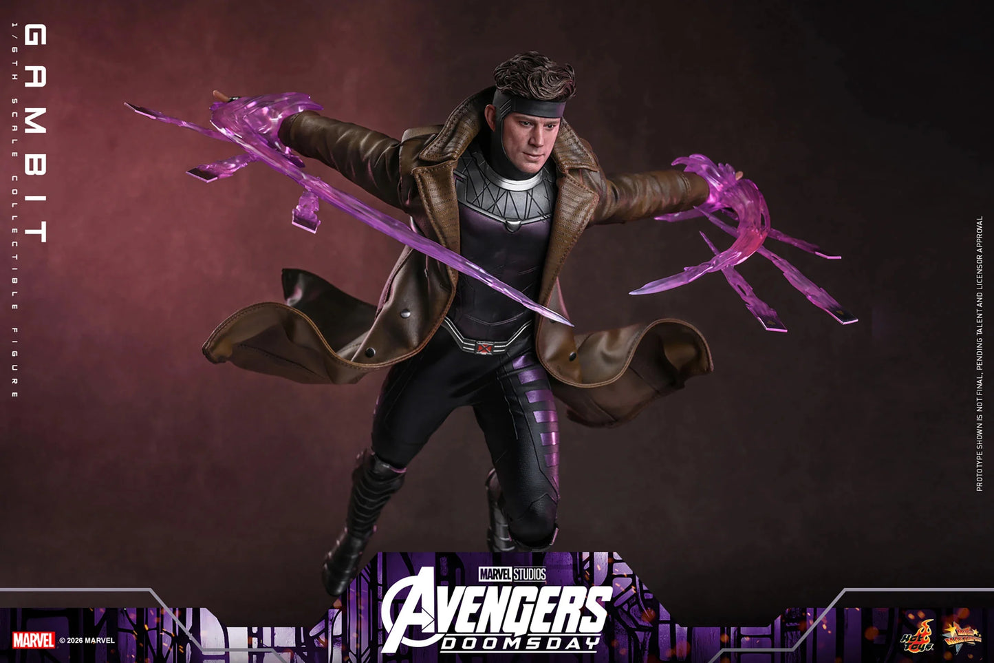 Pre-Order - Avengers: Doomsday MMS910 Gambit 1/6th Scale Collectible Figure
