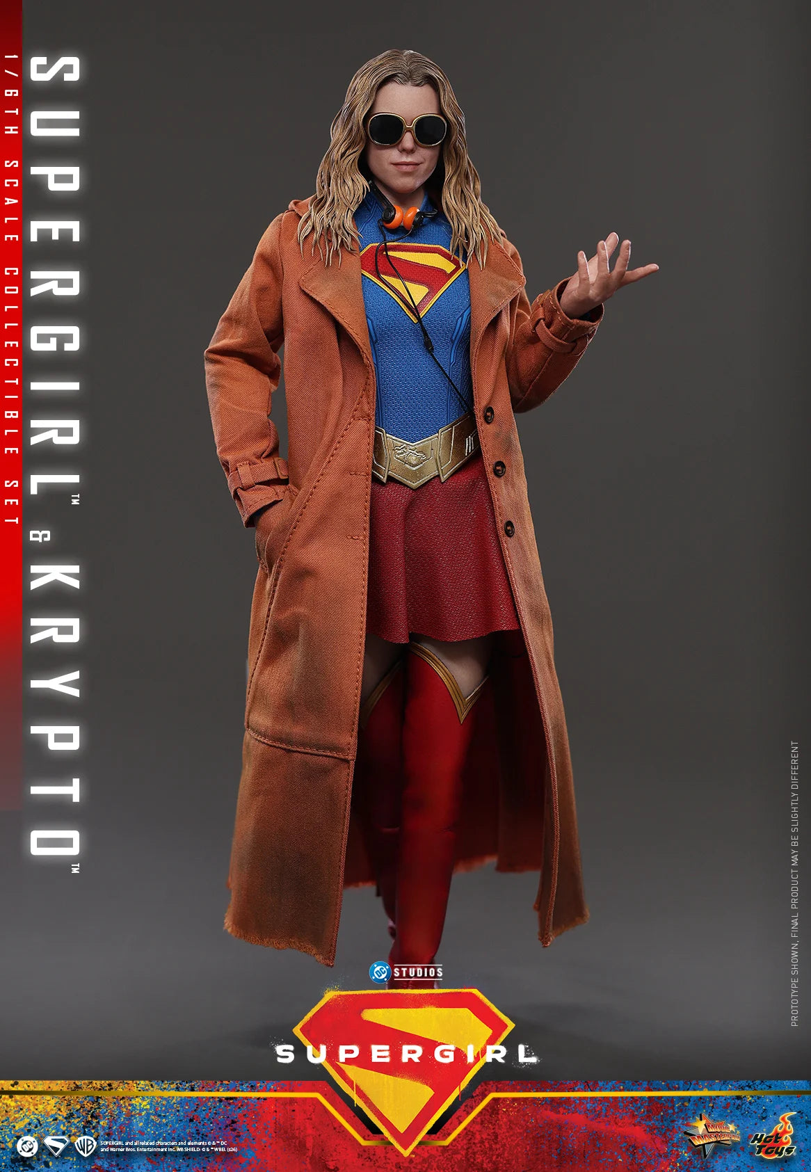 PRE-ORDER - Supergirl MMS869 Supergirl & Krypto 1/6th Scale Collectible Figure