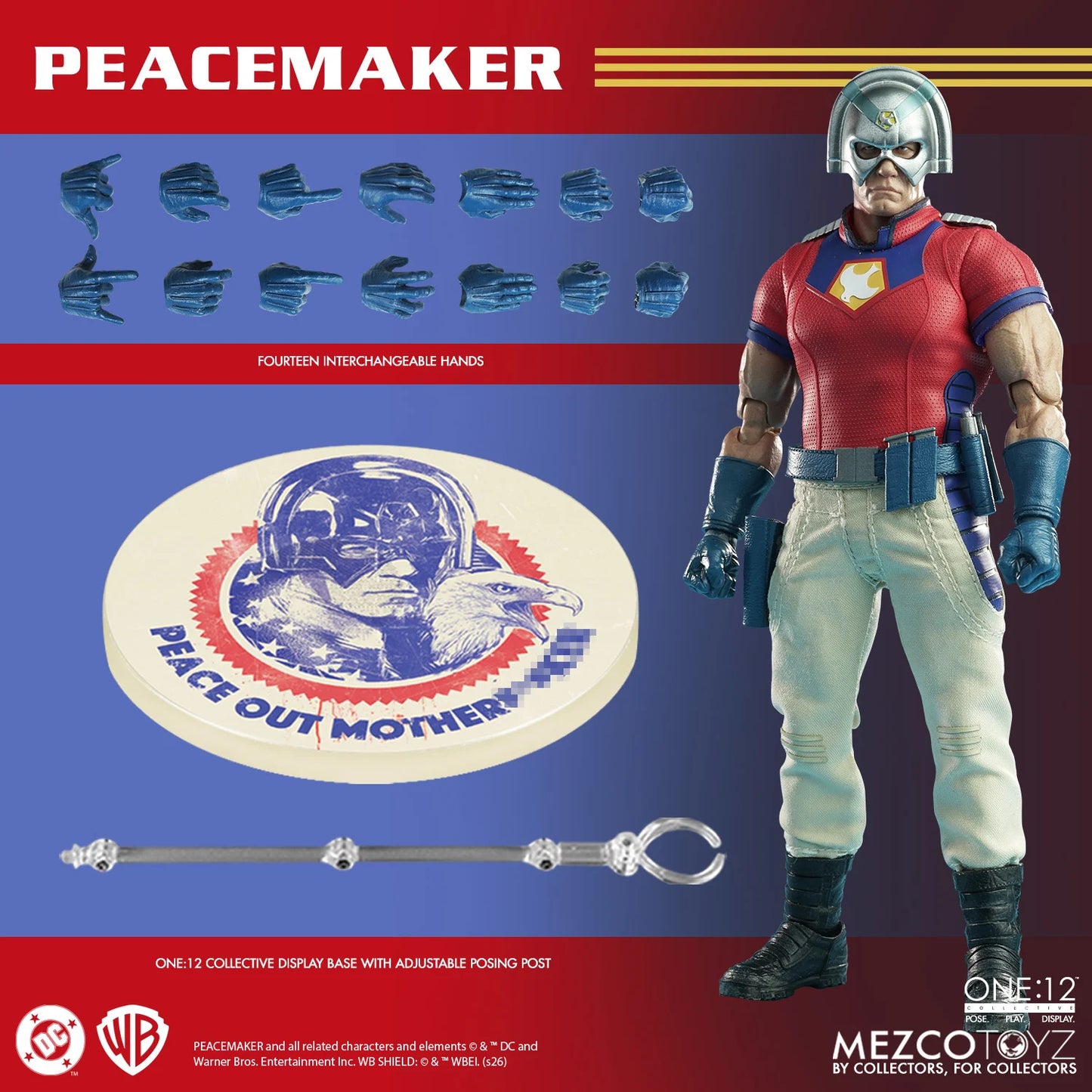 Pre-Order: Peacemaker One:12 Collective Peacemaker Action Figure