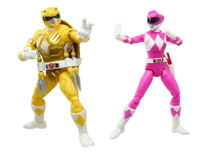 Power Rangers X Teenage Mutant Ninja Turtles Lightning Collection Morphed April O'Neil & Morphed Michelangelo