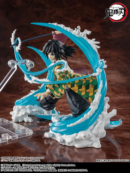 Pre-Order - Demon Slayer: Kimetsu no Yaiba S.H.Figuarts Tanjiro Kamado & Giyu Tomioka Water Breathing Effect Parts Set
