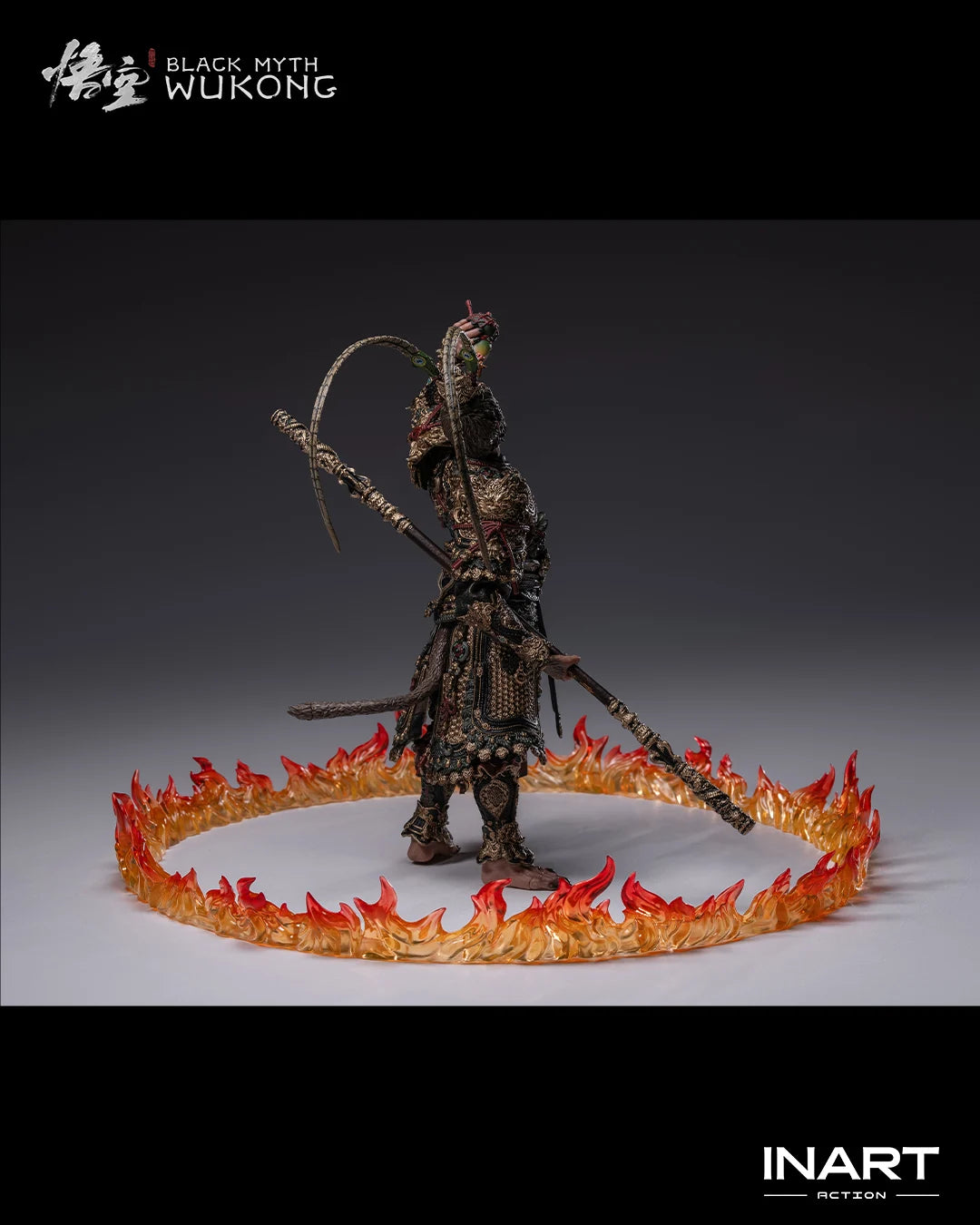 Pre-Order: Black Myth: Wukong InArt Wukong (Great Sage Armor) 1/12 Scale Action Figure