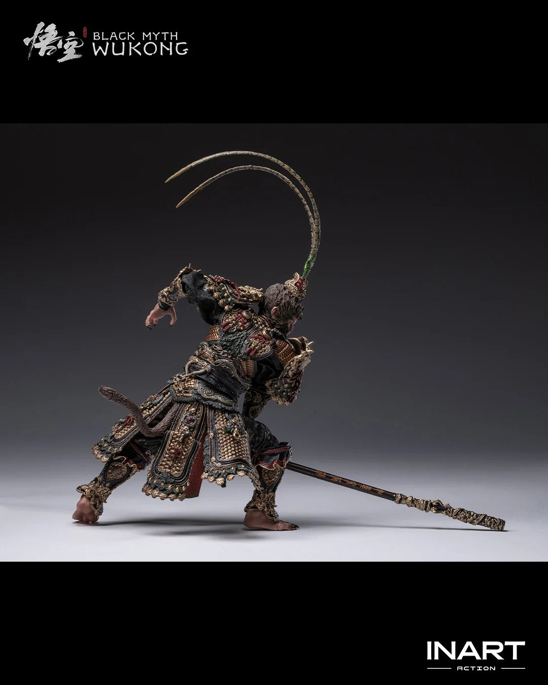 Pre-Order: Black Myth: Wukong InArt Wukong (Great Sage Armor) 1/12 Scale Action Figure