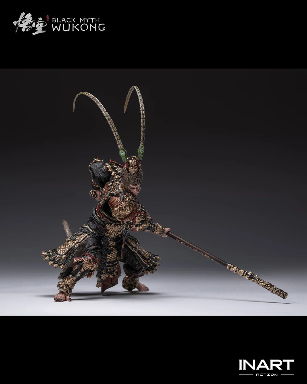 Pre-Order: Black Myth: Wukong InArt Wukong (Great Sage Armor) 1/12 Scale Action Figure