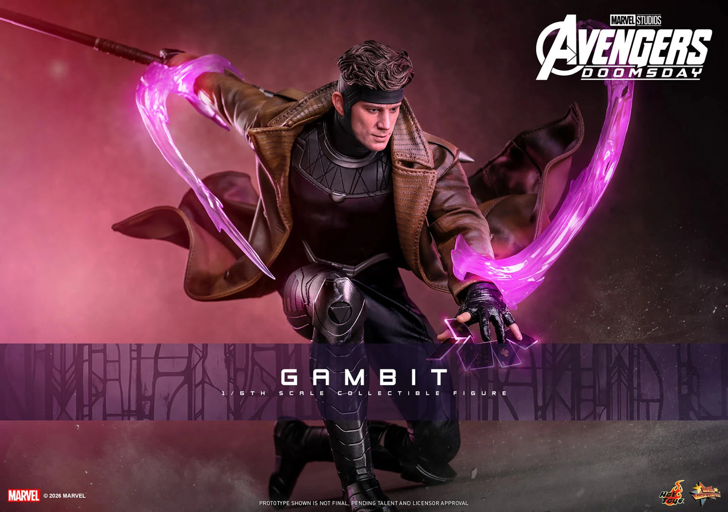 Pre-Order - Avengers: Doomsday MMS910 Gambit 1/6th Scale Collectible Figure