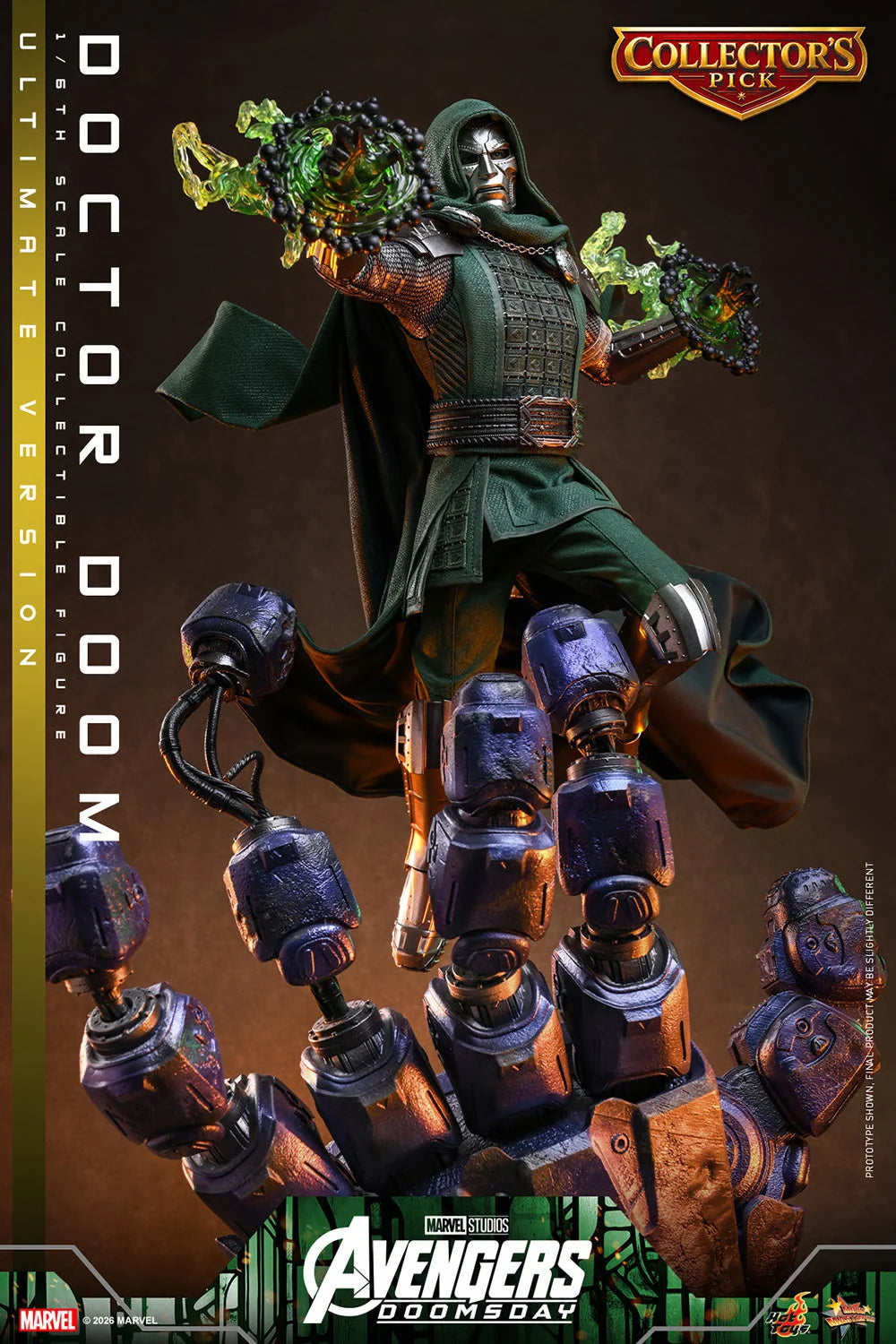 Pre-Order - Avengers: Doomsday MMS907 Doctor Doom (Ultimate Ver.) 1/6th Scale Collectible Figure