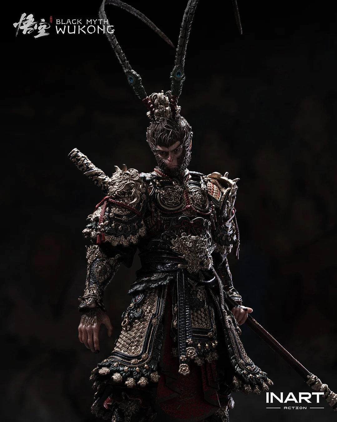 Pre-Order: Black Myth: Wukong InArt Wukong (Great Sage Armor) 1/12 Scale Action Figure
