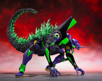 Pre-Order - Godzilla vs. Evangelion S.H.MonsterArts Evangelion Test Type-01 "G" Awakening Form Action Figure