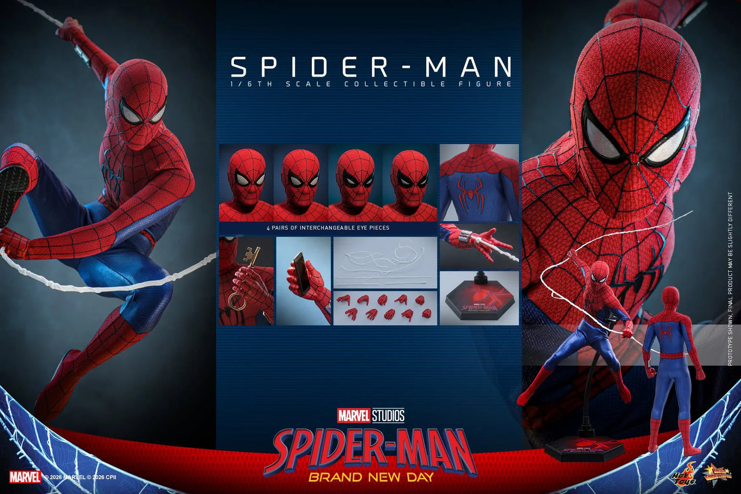 Pre-Order - Spider-Man: Brand New Day MMS892 Spider-Man 1/6th Scale Collectible Figure