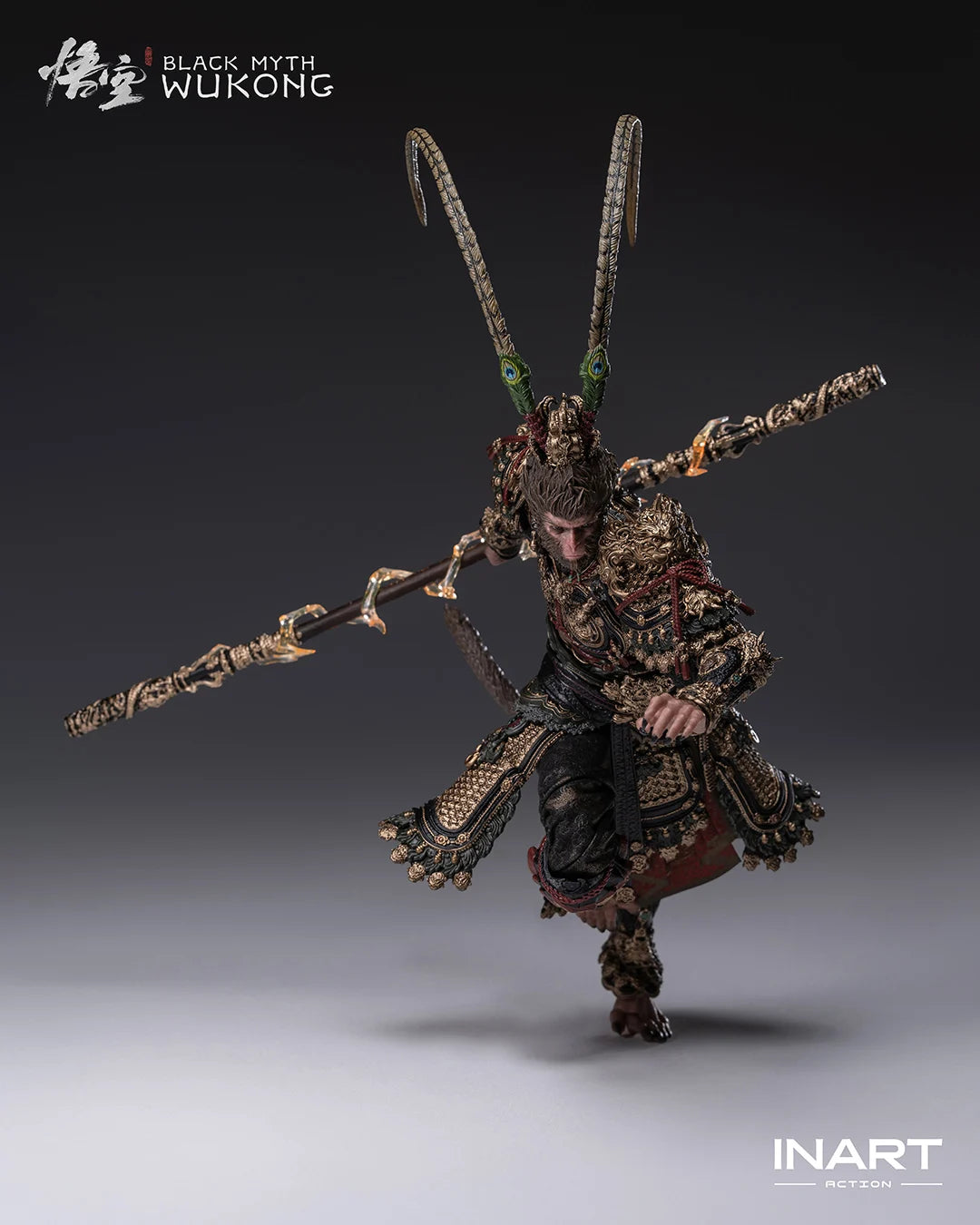 Pre-Order: Black Myth: Wukong InArt Wukong (Great Sage Armor) 1/12 Scale Action Figure