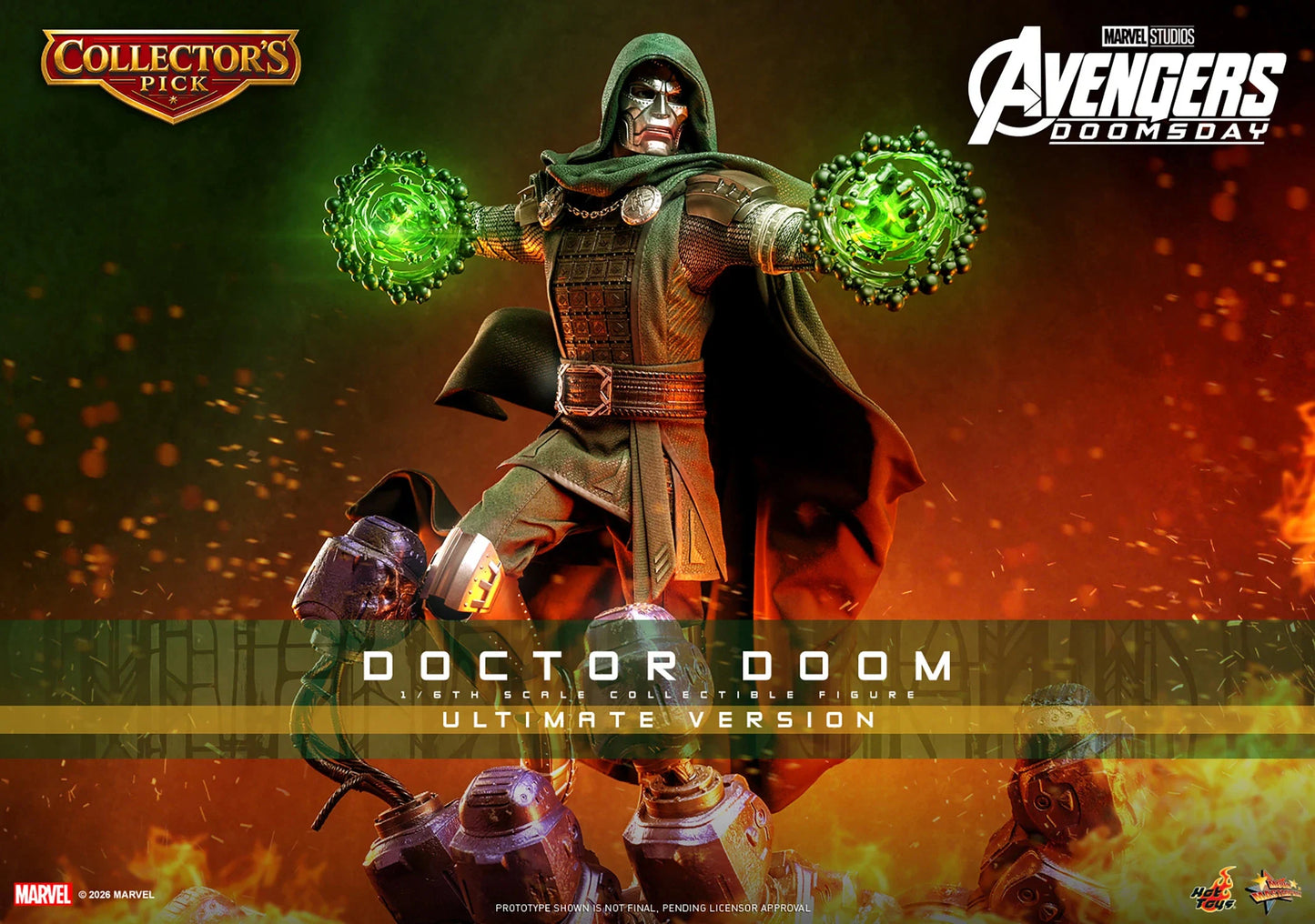 Pre-Order - Avengers: Doomsday MMS907 Doctor Doom (Ultimate Ver.) 1/6th Scale Collectible Figure