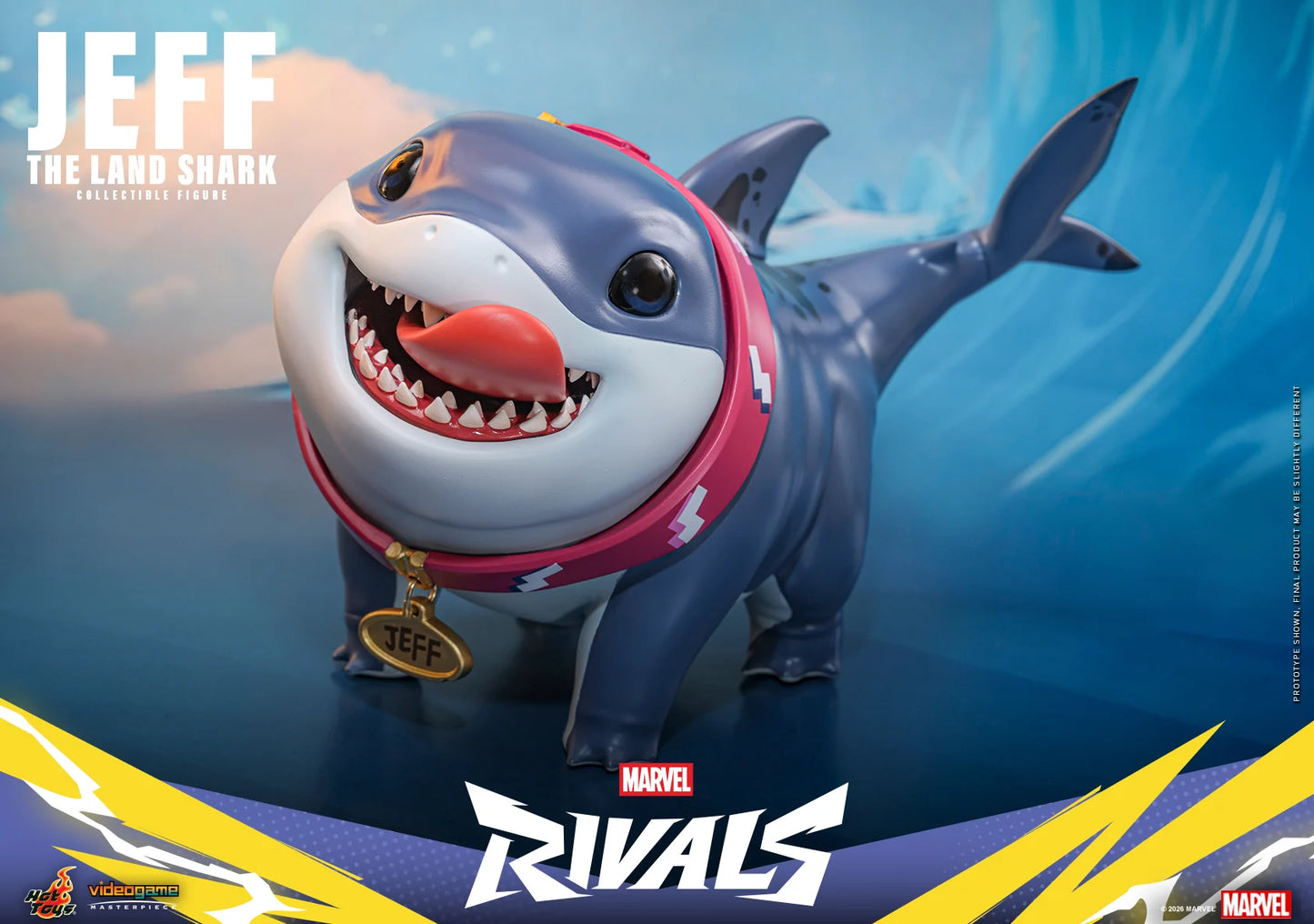 Pre-Order - Marvel Rivals VGM86 Jeff the Land Shark Collectible Figure