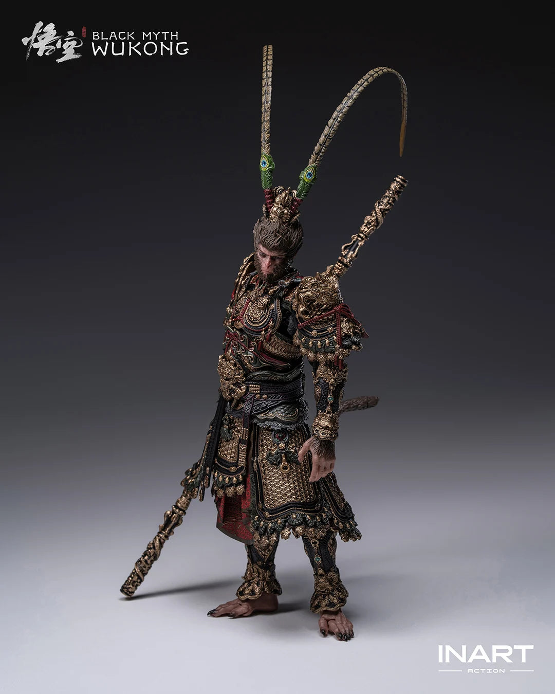 Pre-Order: Black Myth: Wukong InArt Wukong (Great Sage Armor) 1/12 Scale Action Figure