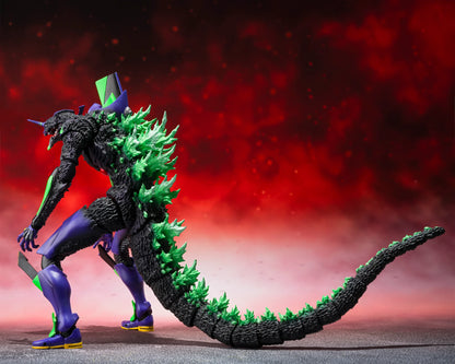 Pre-Order - Godzilla vs. Evangelion S.H.MonsterArts Evangelion Test Type-01 "G" Awakening Form Action Figure