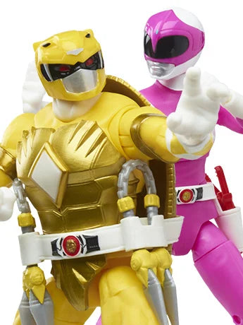 Power Rangers X Teenage Mutant Ninja Turtles Lightning Collection Morphed April O'Neil & Morphed Michelangelo