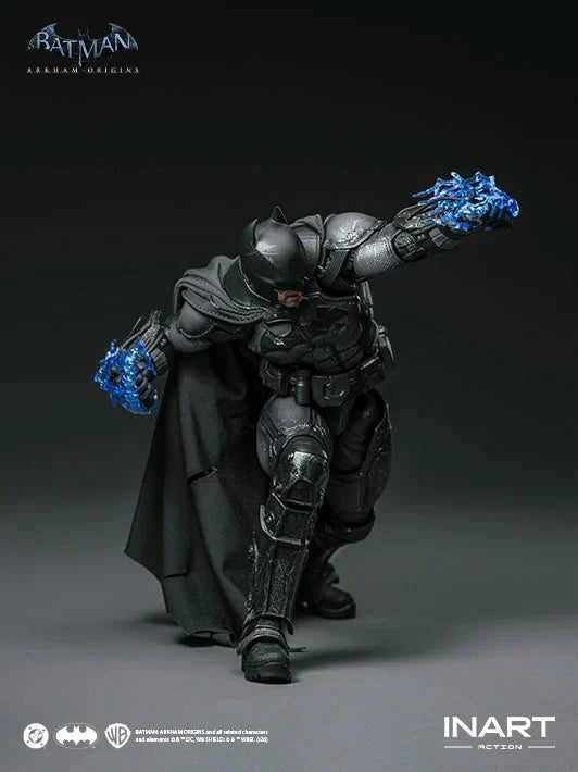 Pre-Order: Batman: Arkham Origins INART Batman (Battle Damaged Ver.) 1/12 Scale Action Figure