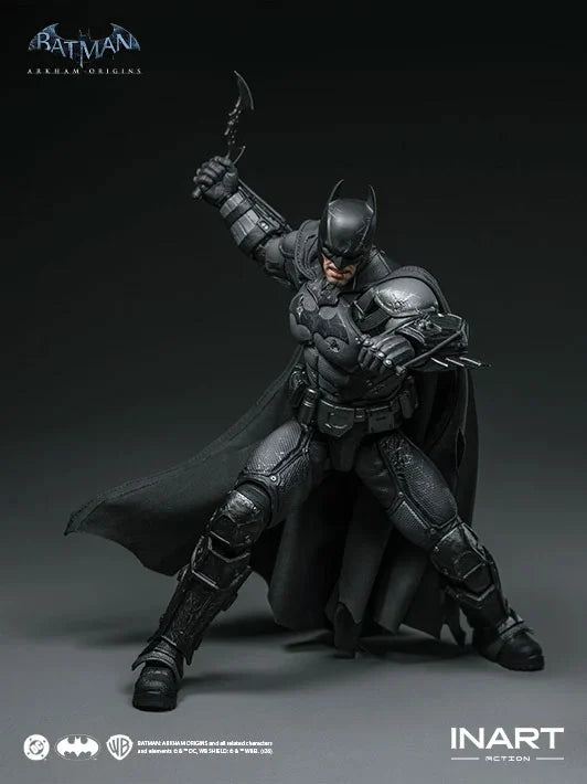 Pre-Order: Batman: Arkham Origins INART Batman (Battle Damaged Ver.) 1/12 Scale Action Figure