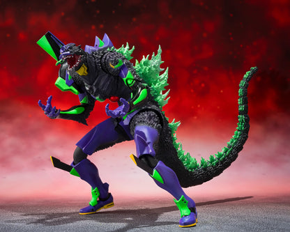 Pre-Order - Godzilla vs. Evangelion S.H.MonsterArts Evangelion Test Type-01 "G" Awakening Form Action Figure