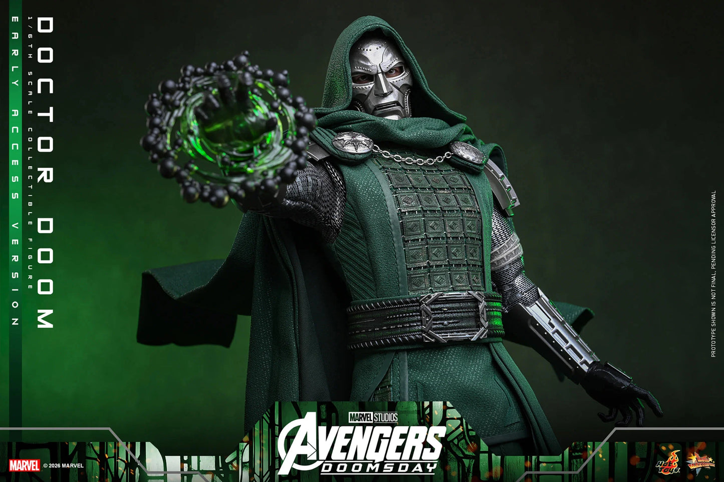 Pre-Order - Avengers: Doomsday MMS906 Doctor Doom 1/6th Scale Collectible Figure
