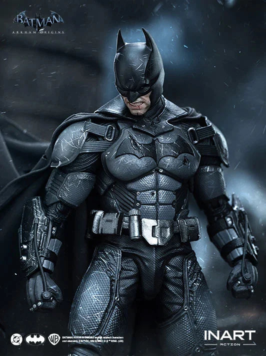 Pre-Order: Batman: Arkham Origins INART Batman (Battle Damaged Ver.) 1/12 Scale Action Figure