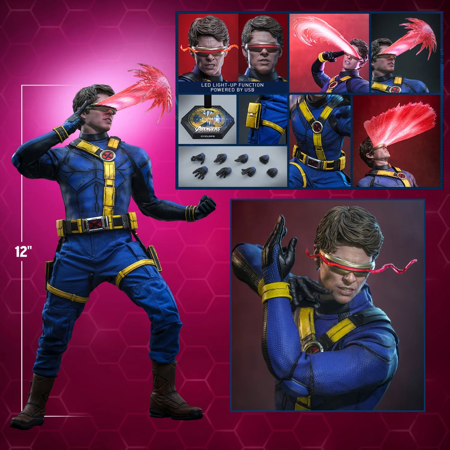 Pre-Order - Avengers: Doomsday MM908 Cyclops 1/6th Scale Collectible Figure