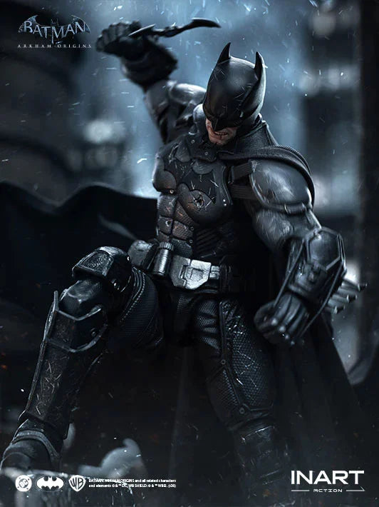 Pre-Order: Batman: Arkham Origins INART Batman (Battle Damaged Ver.) 1/12 Scale Action Figure