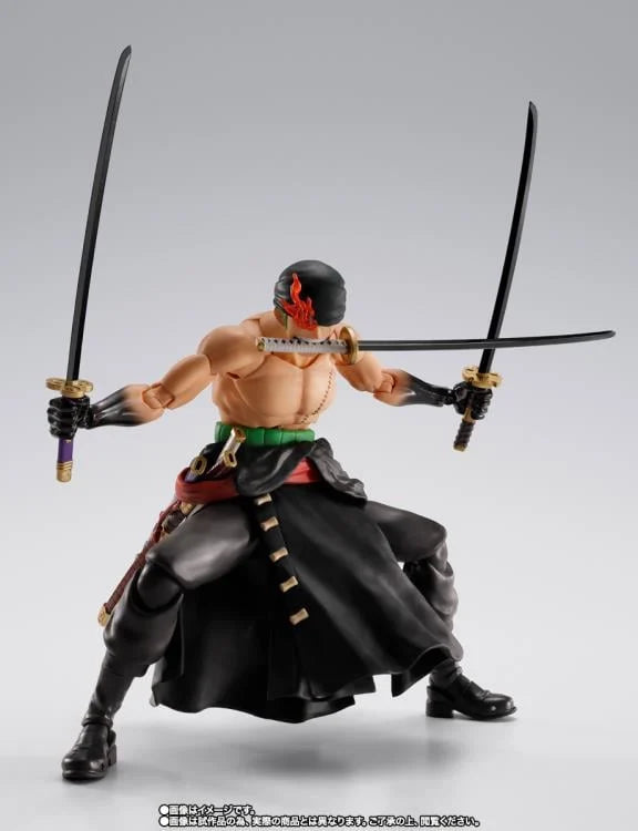 One Piece S.H.Figuarts Roronoa Zoro (The King of Hell) Exclusive Action Figure