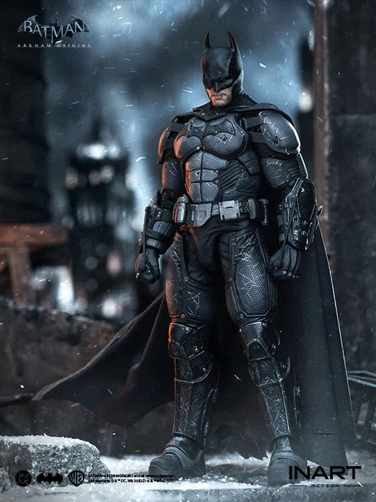 Pre-Order: Batman: Arkham Origins INART Batman (Battle Damaged Ver.) 1/12 Scale Action Figure