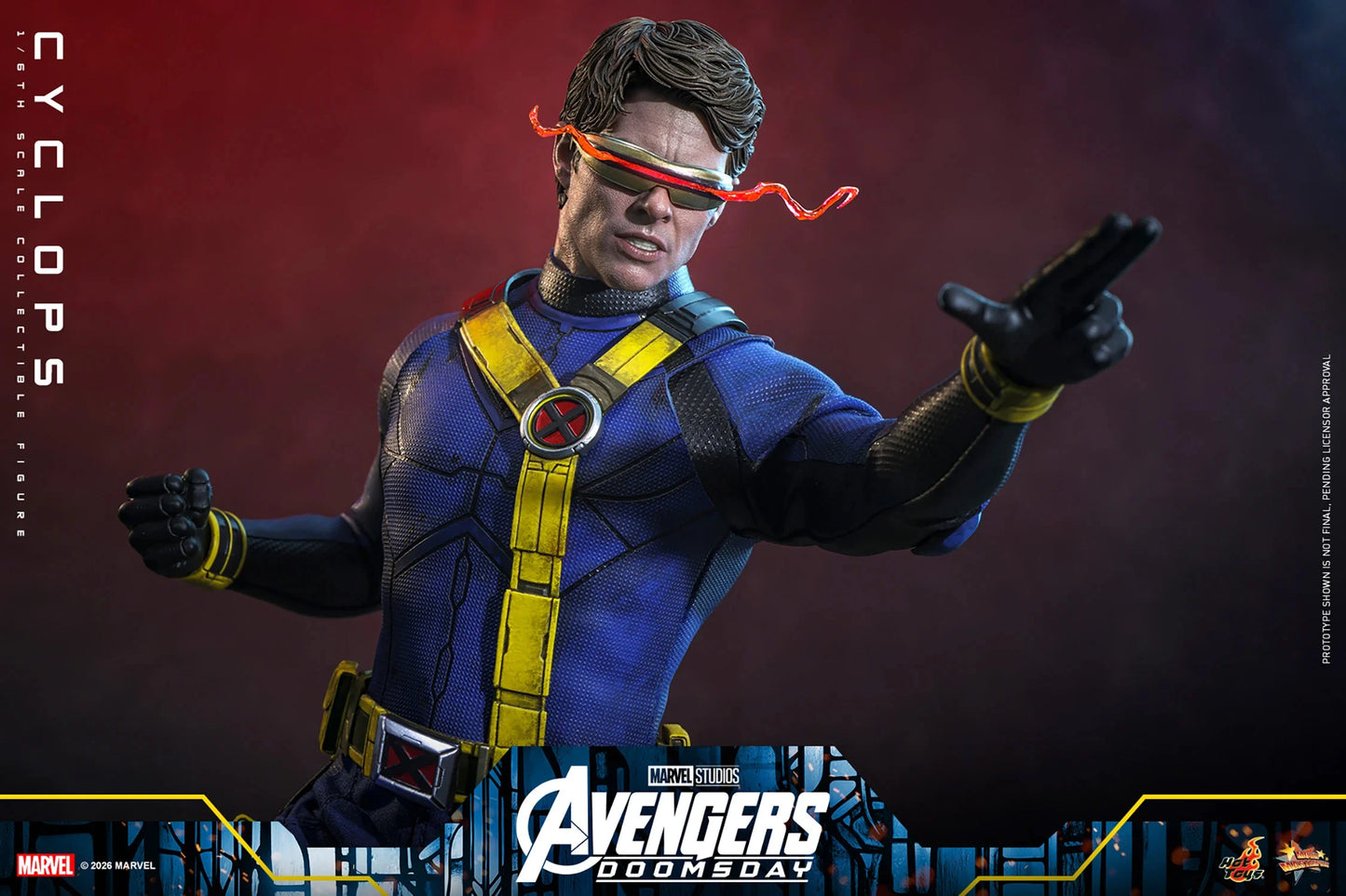 Pre-Order - Avengers: Doomsday MM908 Cyclops 1/6th Scale Collectible Figure