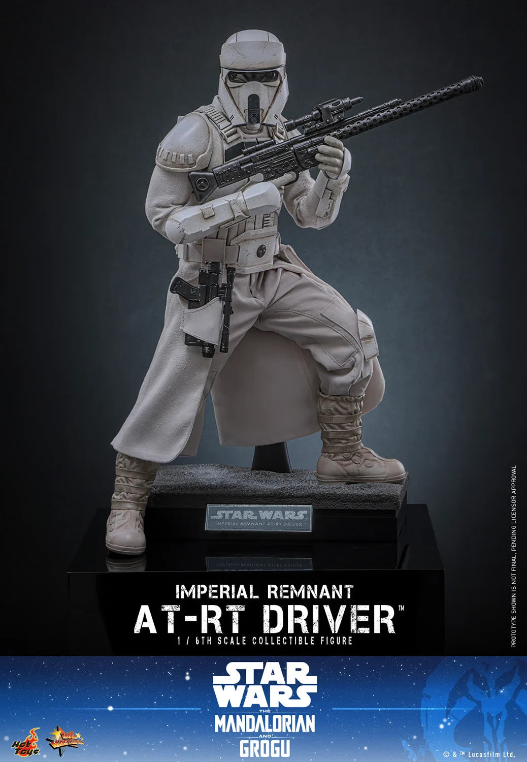 Pre-Order: Star Wars: The Mandalorian & Grogu MMS853 Imperial Remnant AT-RT Driver 1/6th Scale Collectible Figure