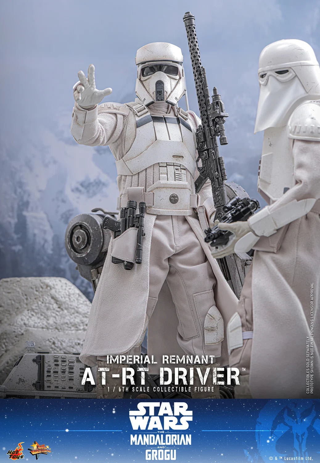 Pre-Order: Star Wars: The Mandalorian & Grogu MMS853 Imperial Remnant AT-RT Driver 1/6th Scale Collectible Figure