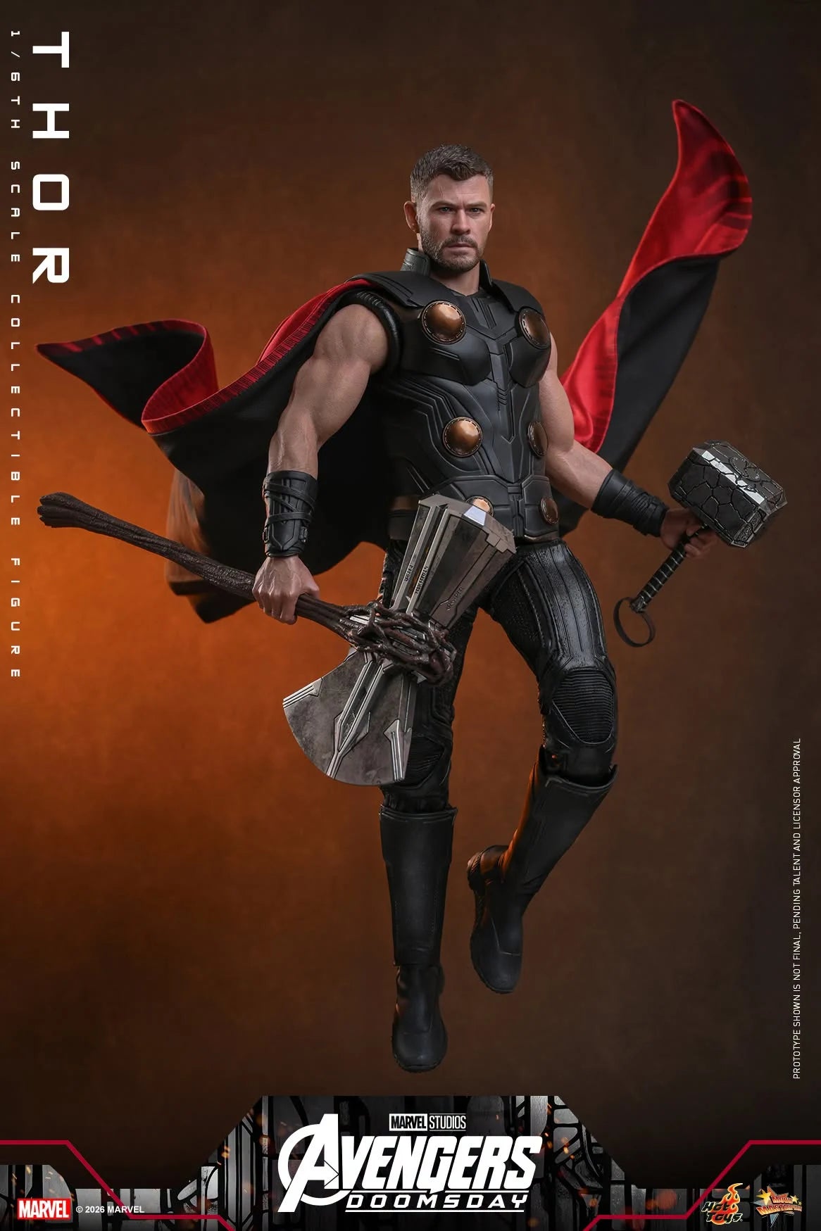 Pre-Order - Avengers: Doomsday MMS918 Thor 1/6th Scale Collectible Figure