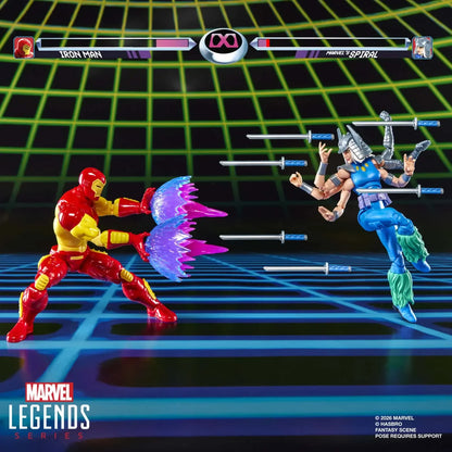 Pre-Order - Marvel Legends Gamerverse Iron Man & Marvel's Spiral Action Figure Two-Pack