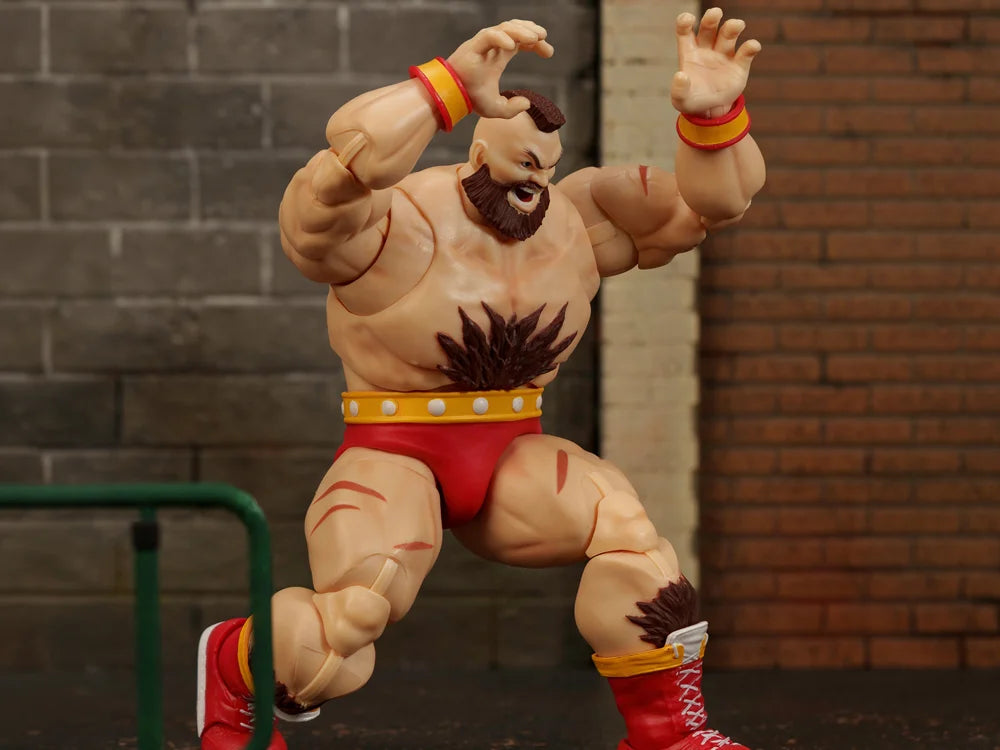 Pre-Order: Ultra Street Fighter II: The Final Challengers Zangief (Deluxe Ver.) 1/12 Scale Action Figure