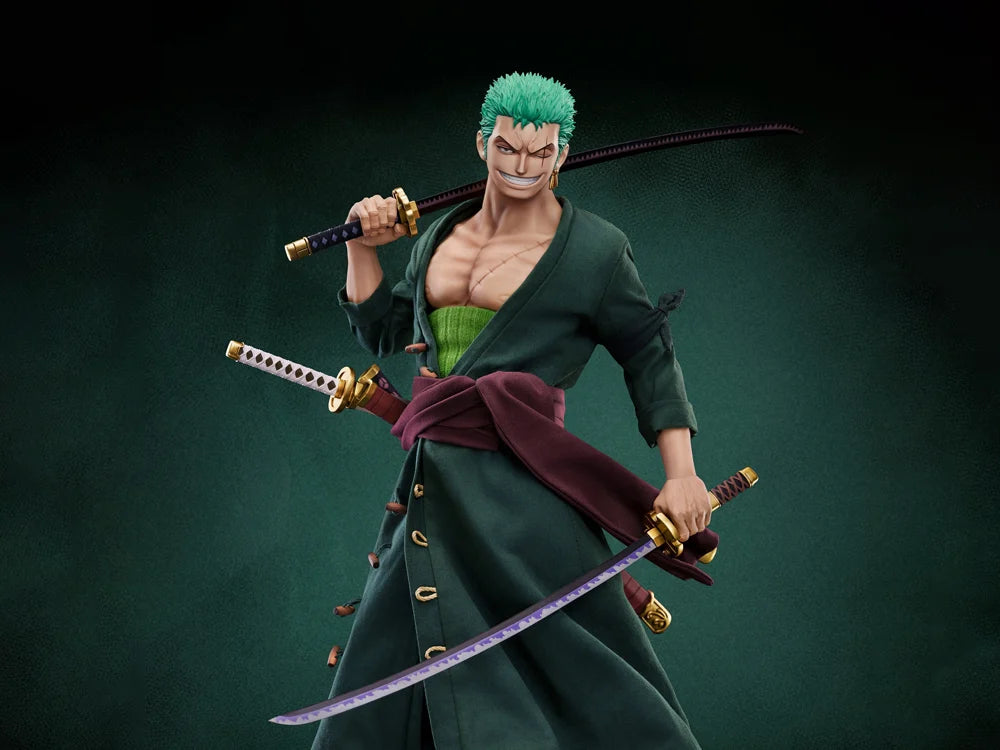 Pre-Order: One Piece Pixel Poses Roronoa Zoro (Standard Ver.) 1/6 Scale Action Figure