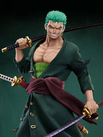 Pre-Order: One Piece Pixel Poses Roronoa Zoro (Standard Ver.) 1/6 Scale Action Figure