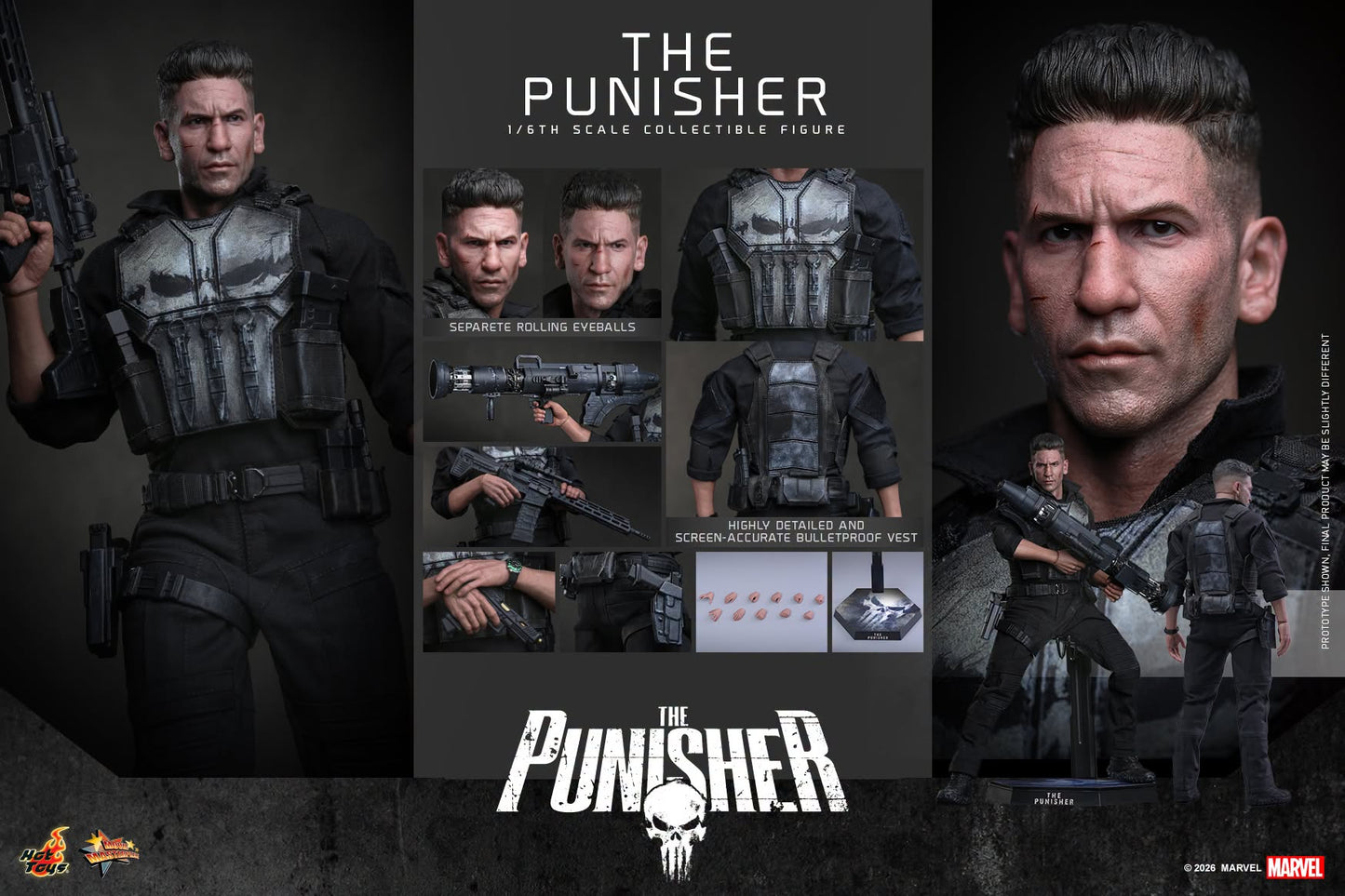 Pre-Order - The Punisher MMS904 The Punisher 1/6th Scale Collectible Figure