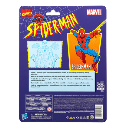 Spider-Man Marvel Legends Retro Collection Spider-Man (Cel Shaded Ver.) Action Figure