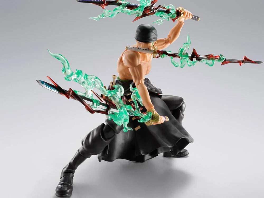 One Piece S.H.Figuarts Roronoa Zoro (The King of Hell) Exclusive Action Figure