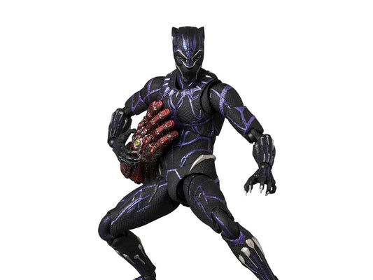 PRE-ORDER:Avengers: Endgame MAFEX No.316 Black Panther (Vibranium Energy Ver.) Action Figure