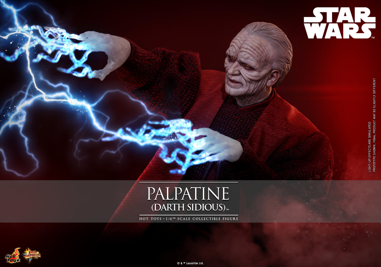 Pre-Order -  Star Wars: Revenge of the Sith MMS805 Palpatine (Darth Sidious) 1/6th Scale Collectible Figure