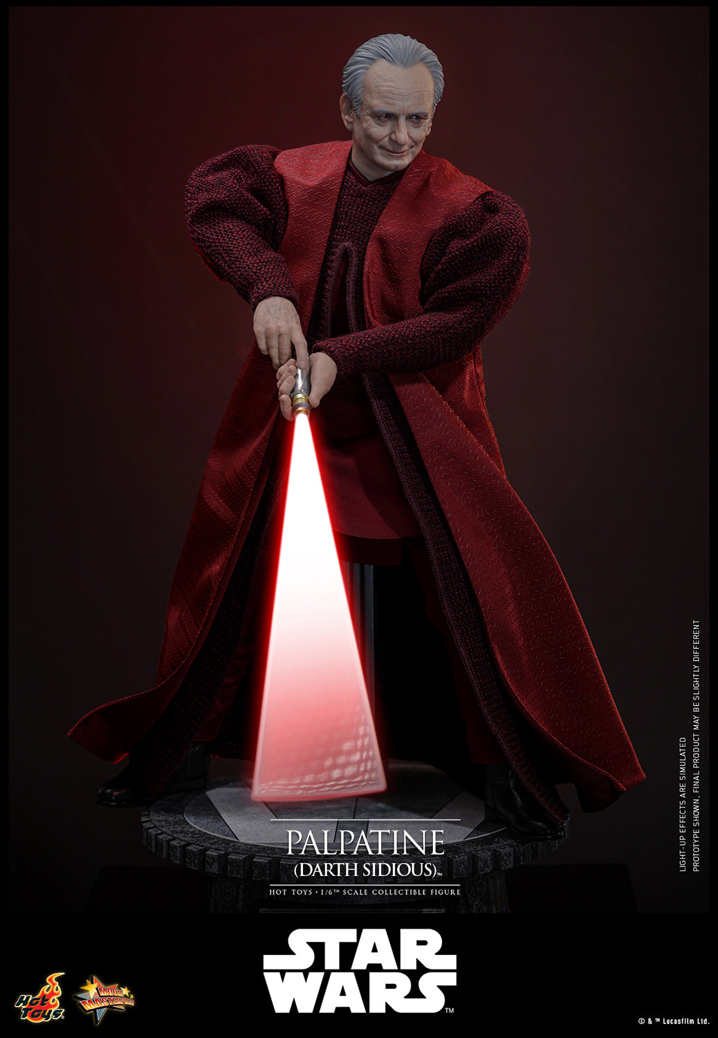 Pre-Order -  Star Wars: Revenge of the Sith MMS805 Palpatine (Darth Sidious) 1/6th Scale Collectible Figure